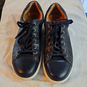 Men's Born Black Leather Sneakers